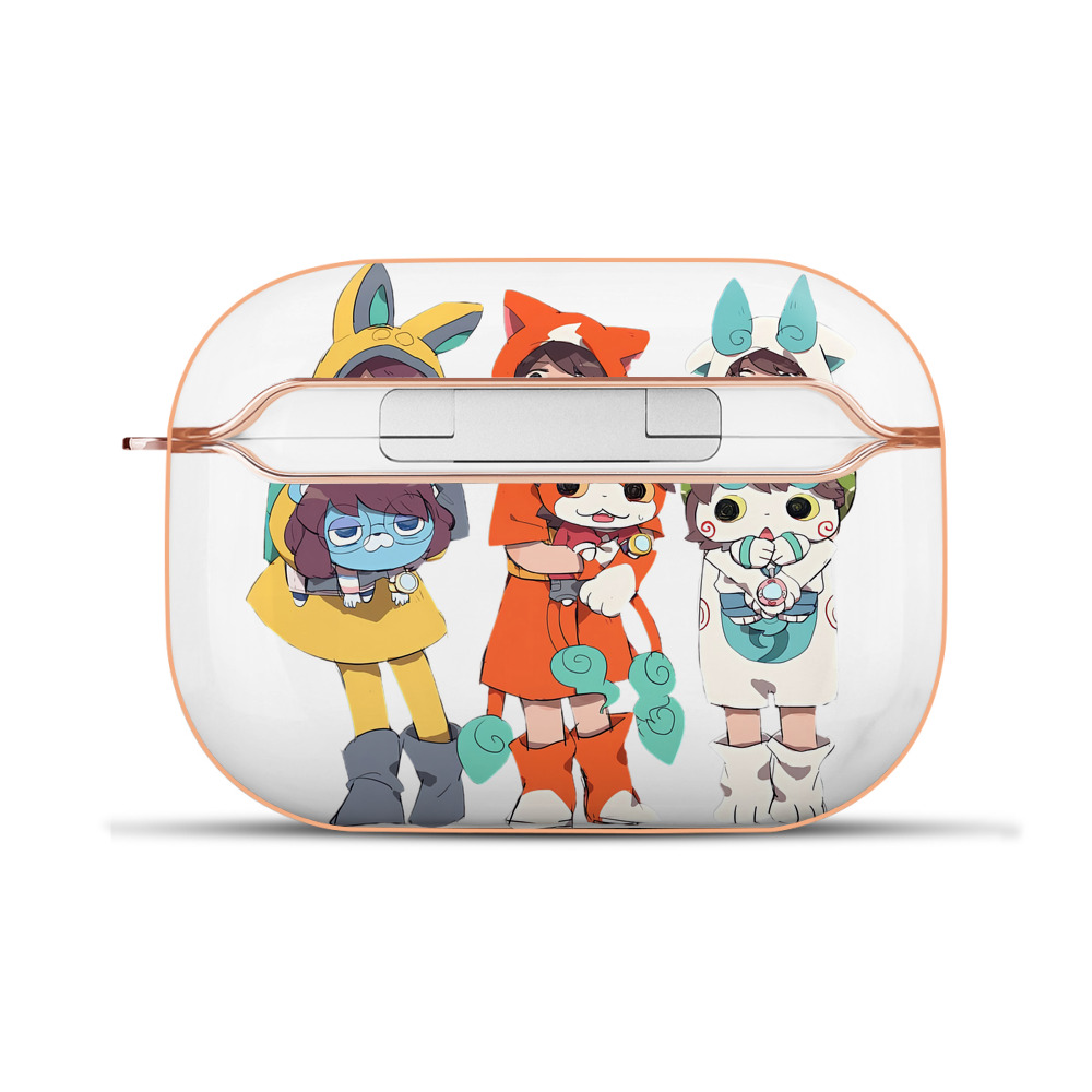（画像用） 妖怪ウォッチ Yo-kai Watch 【AirPods Pro用】ハードシェル保護ケース｜耐衝撃・防指紋・カラビナ付き商品仕様
