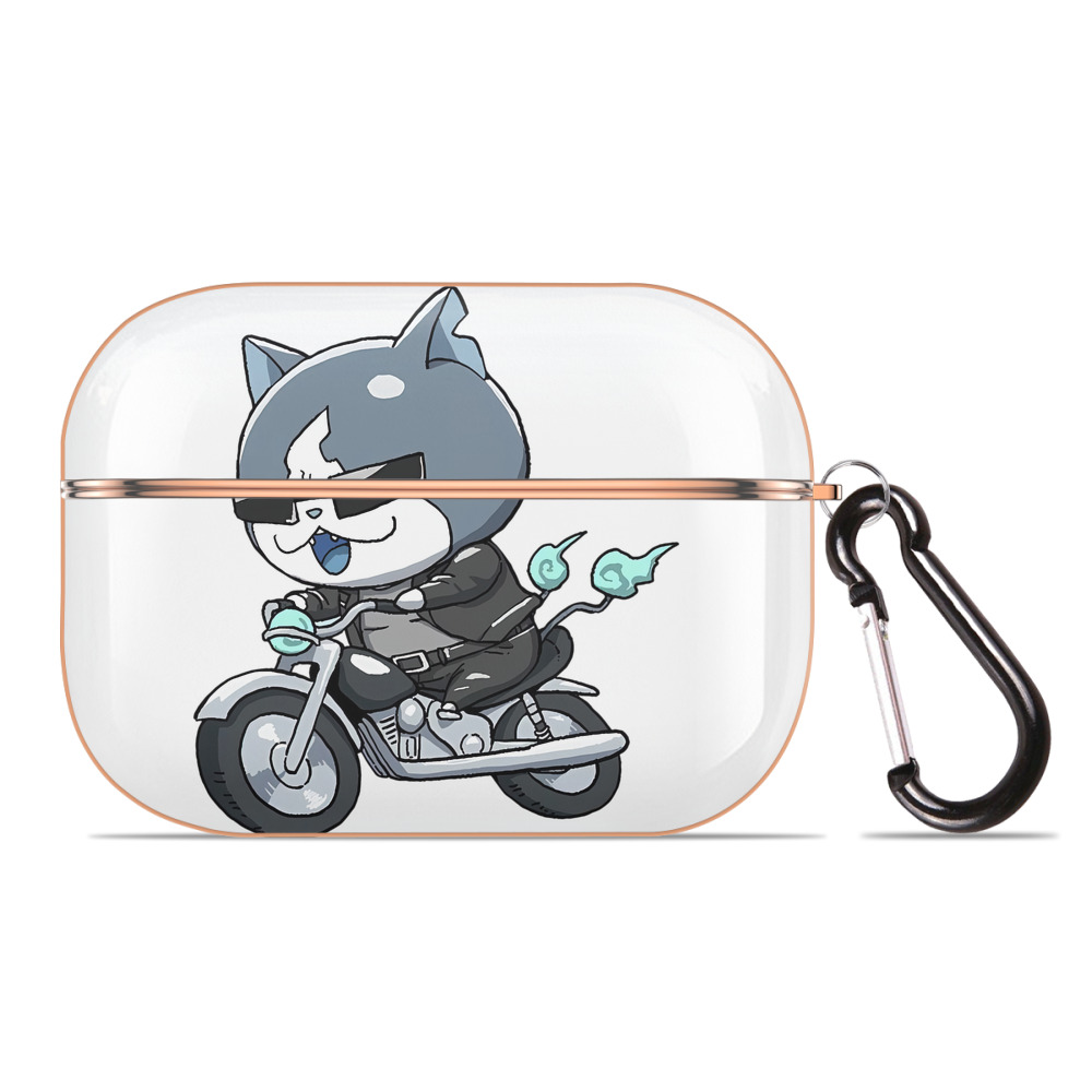 （画像用） 妖怪ウォッチ Yo-kai Watch 【AirPods Pro用】ハードシェル保護ケース｜耐衝撃・防指紋・カラビナ付き商品仕様