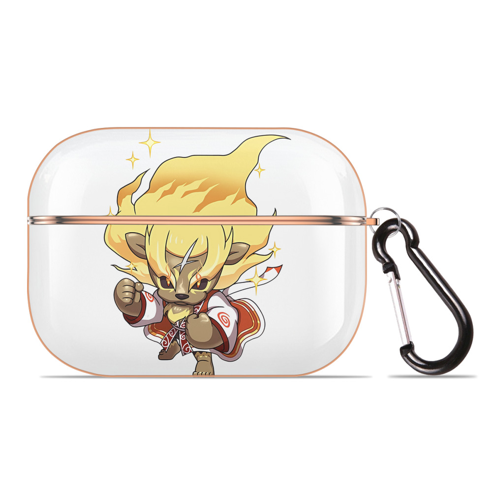 （画像用） 妖怪ウォッチ Yo-kai Watch 【AirPods Pro用】ハードシェル保護ケース｜耐衝撃・防指紋・カラビナ付き商品仕様