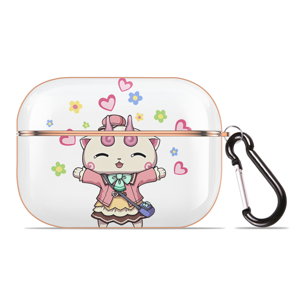 （画像用） 妖怪ウォッチ Yo-kai Watch 【AirPods Pro用】ハードシェル保護ケース｜耐衝撃・防指紋・カラビナ付き商品仕様