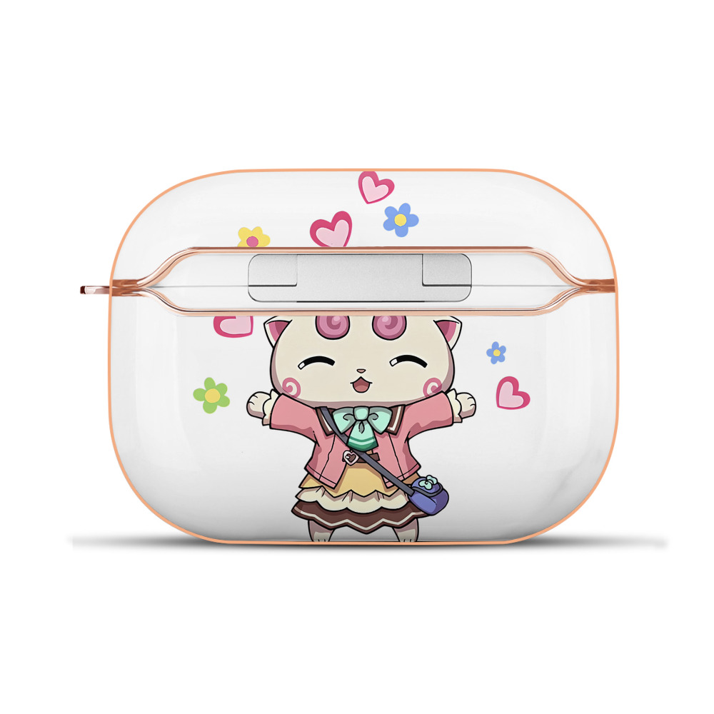 （画像用） 妖怪ウォッチ Yo-kai Watch 【AirPods Pro用】ハードシェル保護ケース｜耐衝撃・防指紋・カラビナ付き商品仕様