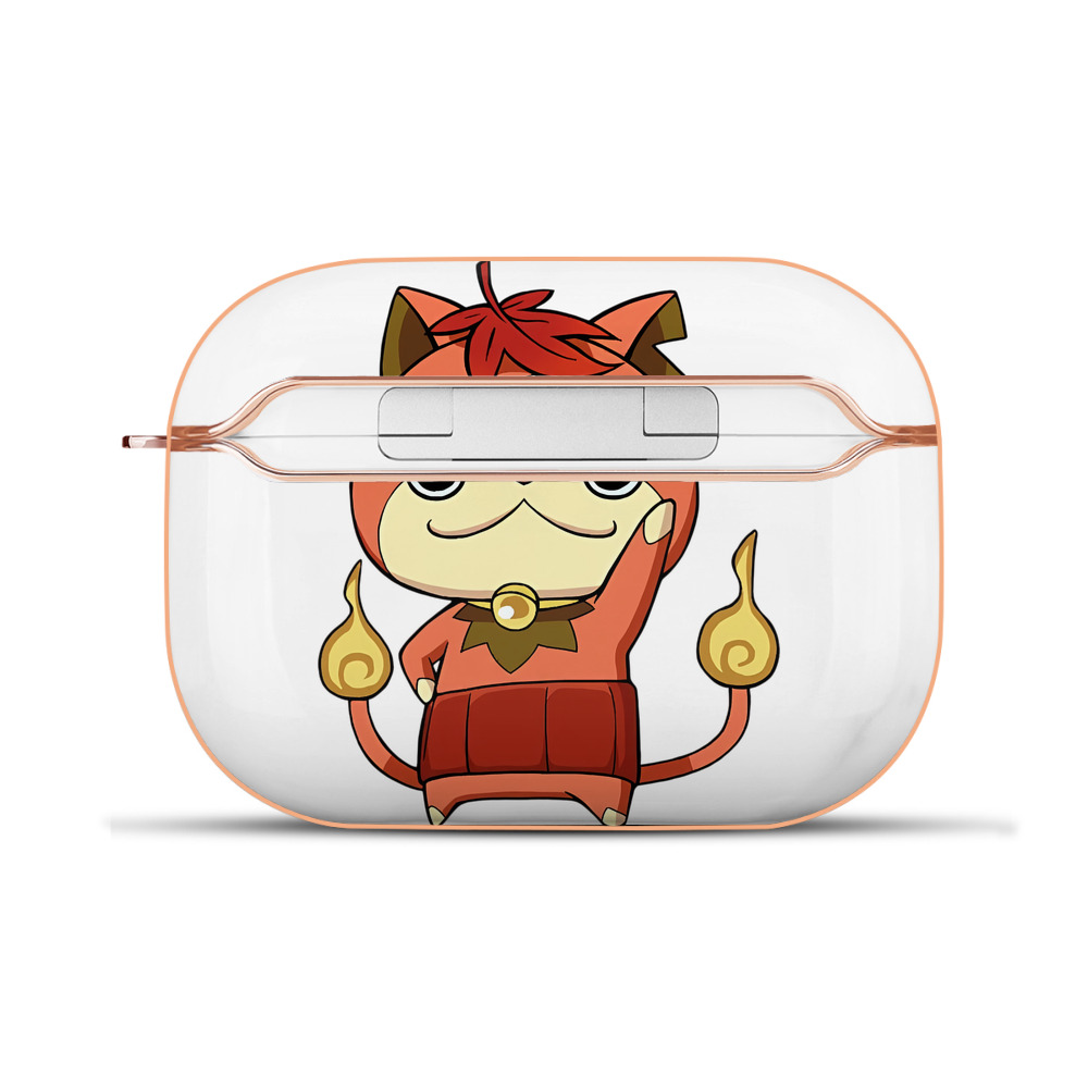（画像用） 妖怪ウォッチ Yo-kai Watch 【AirPods Pro用】ハードシェル保護ケース｜耐衝撃・防指紋・カラビナ付き商品仕様