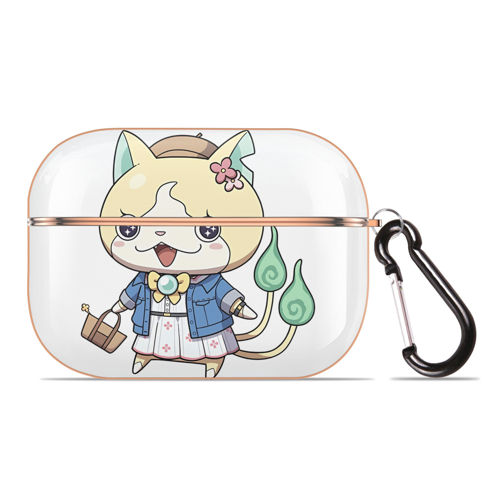 （画像用） 妖怪ウォッチ Yo-kai Watch 【AirPods Pro用】ハードシェル保護ケース｜耐衝撃・防指紋・カラビナ付き商品仕様