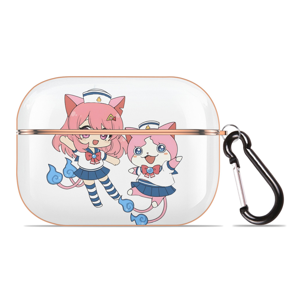 （画像用） 妖怪ウォッチ Yo-kai Watch 【AirPods Pro用】ハードシェル保護ケース｜耐衝撃・防指紋・カラビナ付き商品仕様