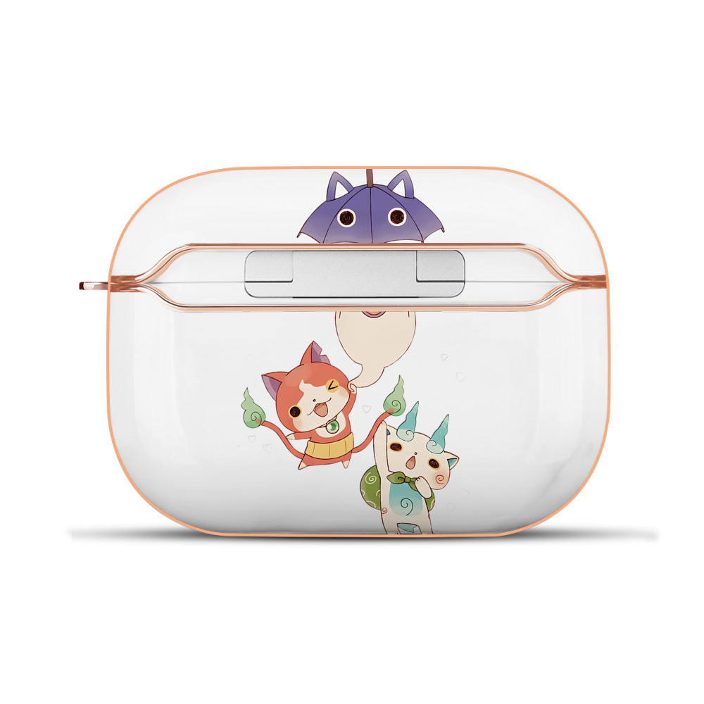 （画像用） 妖怪ウォッチ Yo-kai Watch 【AirPods Pro用】ハードシェル保護ケース｜耐衝撃・防指紋・カラビナ付き商品仕様