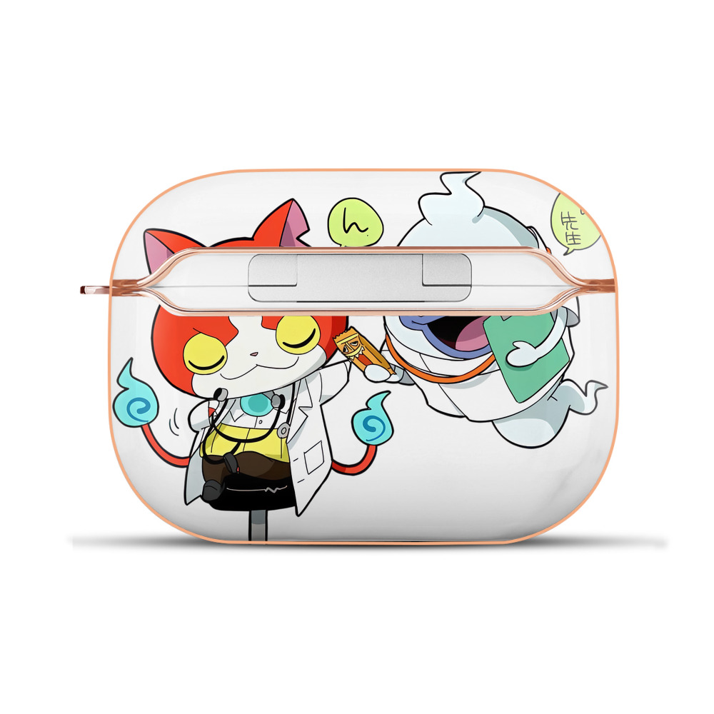（画像用） 妖怪ウォッチ Yo-kai Watch 【AirPods Pro用】ハードシェル保護ケース｜耐衝撃・防指紋・カラビナ付き商品仕様