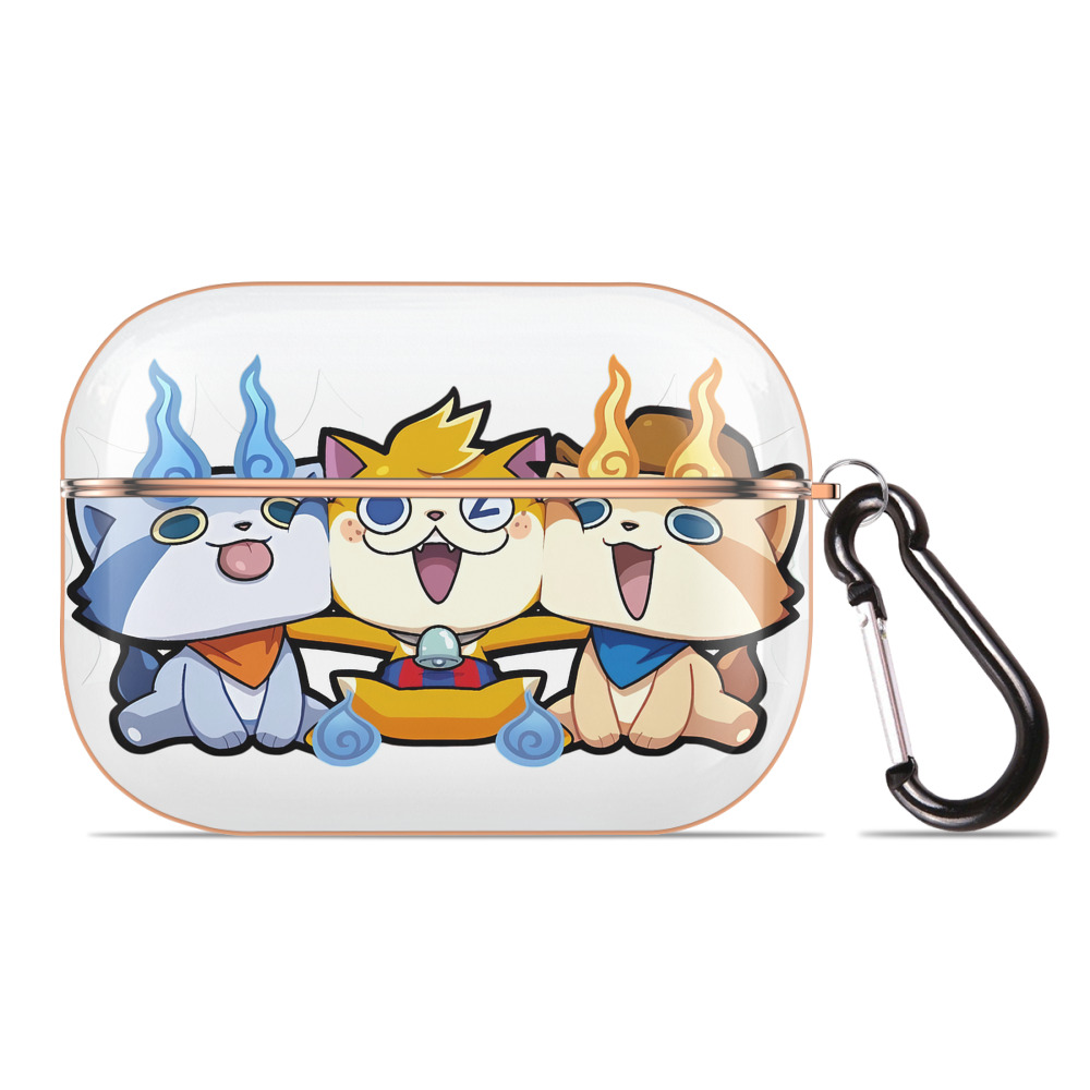 （画像用） 妖怪ウォッチ Yo-kai Watch 【AirPods Pro用】ハードシェル保護ケース｜耐衝撃・防指紋・カラビナ付き商品仕様