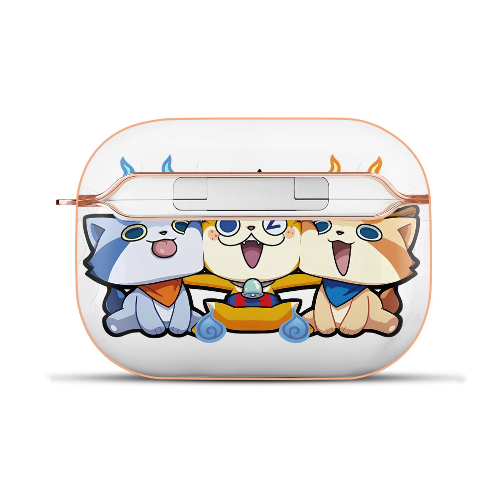 （画像用） 妖怪ウォッチ Yo-kai Watch 【AirPods Pro用】ハードシェル保護ケース｜耐衝撃・防指紋・カラビナ付き商品仕様