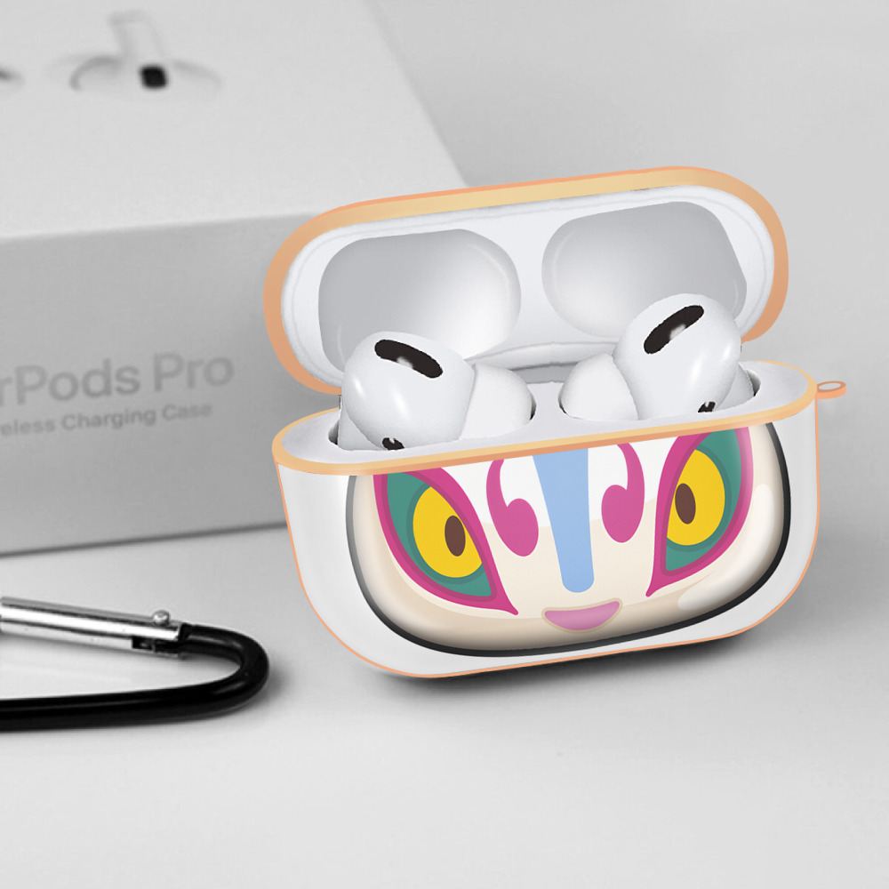 妖怪ウォッチ Yo-kai Watch 【AirPods Pro用】ハードシェル保護ケース｜耐衝撃・防指紋・カラビナ付き商品仕様