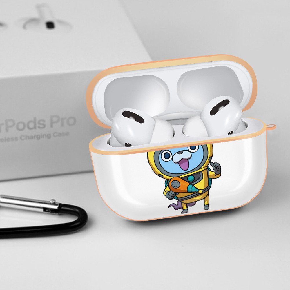 妖怪ウォッチ Yo-kai Watch 【AirPods Pro用】ハードシェル保護ケース｜耐衝撃・防指紋・カラビナ付き商品仕様