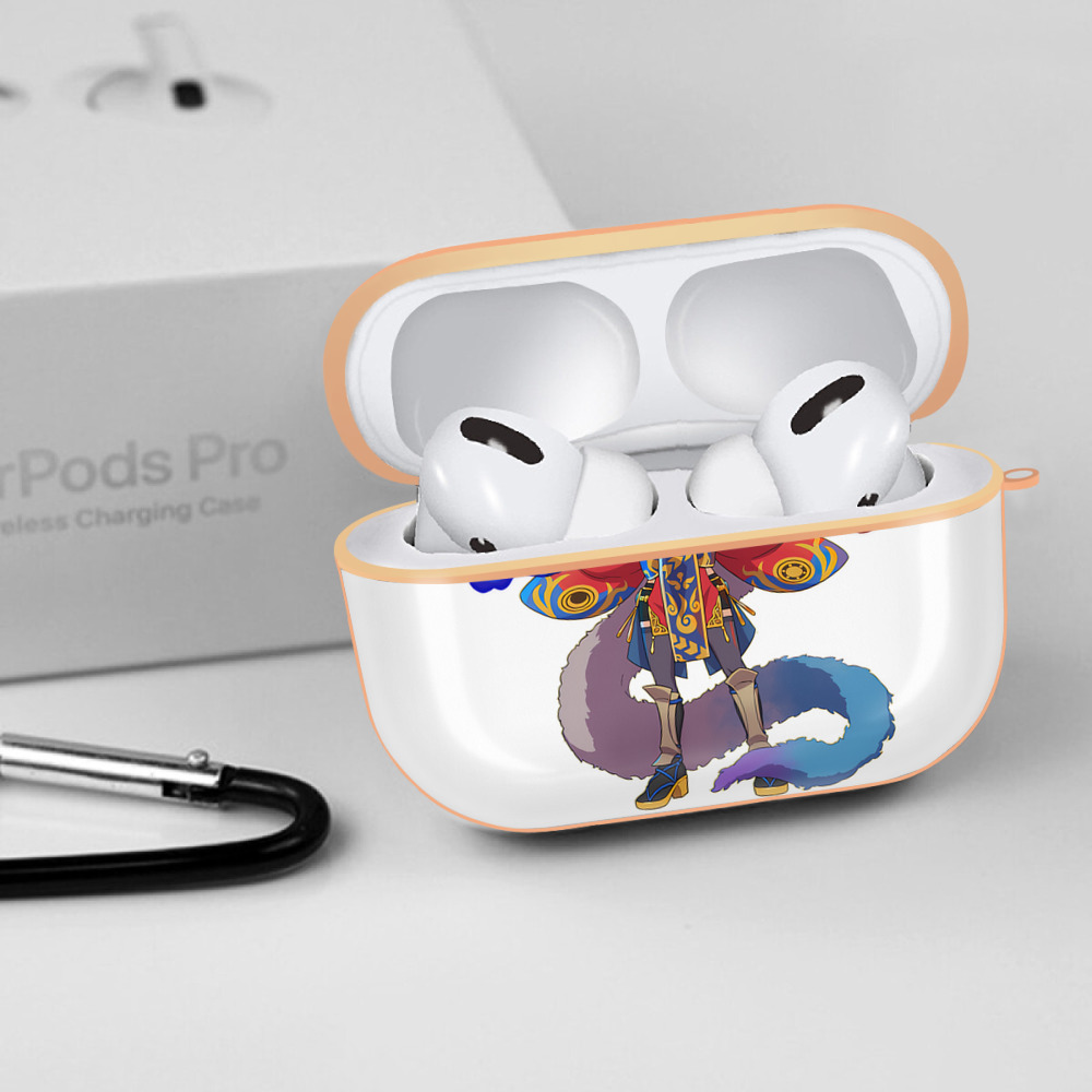 妖怪ウォッチ Yo-kai Watch 【AirPods Pro用】ハードシェル保護ケース｜耐衝撃・防指紋・カラビナ付き商品仕様