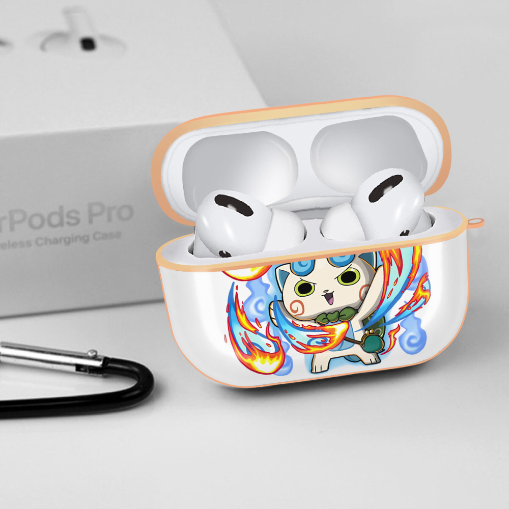 妖怪ウォッチ Yo-kai Watch 【AirPods Pro用】ハードシェル保護ケース｜耐衝撃・防指紋・カラビナ付き商品仕様