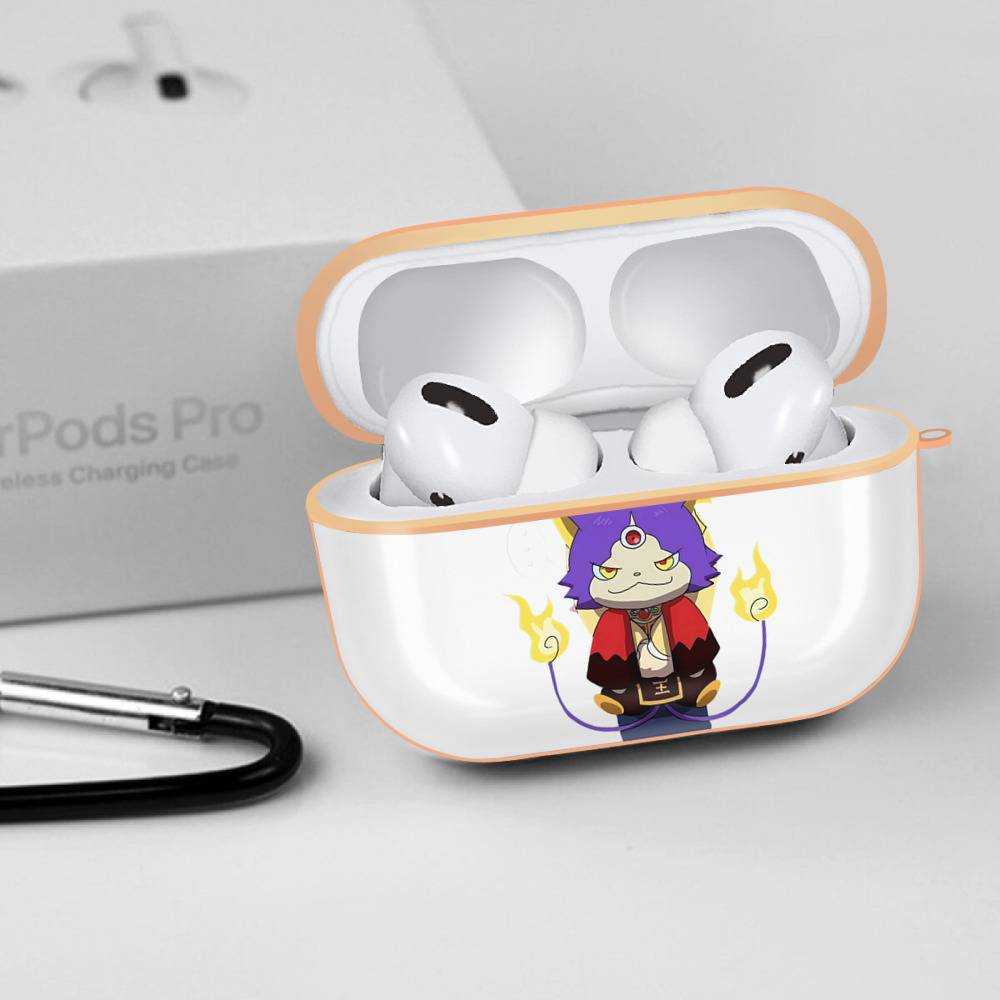 妖怪ウォッチ Yo-kai Watch 【AirPods Pro用】ハードシェル保護ケース｜耐衝撃・防指紋・カラビナ付き商品仕様