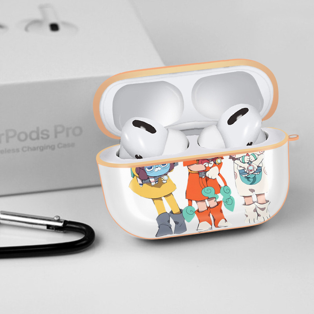 妖怪ウォッチ Yo-kai Watch 【AirPods Pro用】ハードシェル保護ケース｜耐衝撃・防指紋・カラビナ付き商品仕様