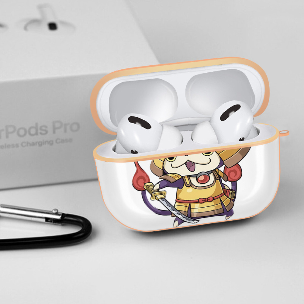 妖怪ウォッチ Yo-kai Watch 【AirPods Pro用】ハードシェル保護ケース｜耐衝撃・防指紋・カラビナ付き商品仕様