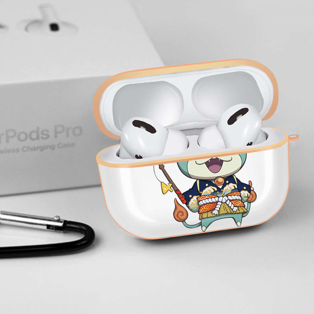 妖怪ウォッチ Yo-kai Watch 【AirPods Pro用】ハードシェル保護ケース｜耐衝撃・防指紋・カラビナ付き商品仕様