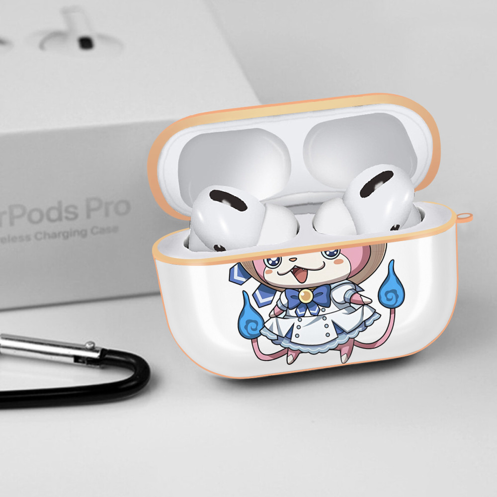 妖怪ウォッチ Yo-kai Watch 【AirPods Pro用】ハードシェル保護ケース｜耐衝撃・防指紋・カラビナ付き商品仕様