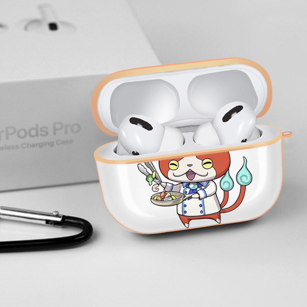 妖怪ウォッチ Yo-kai Watch 【AirPods Pro用】ハードシェル保護ケース｜耐衝撃・防指紋・カラビナ付き商品仕様