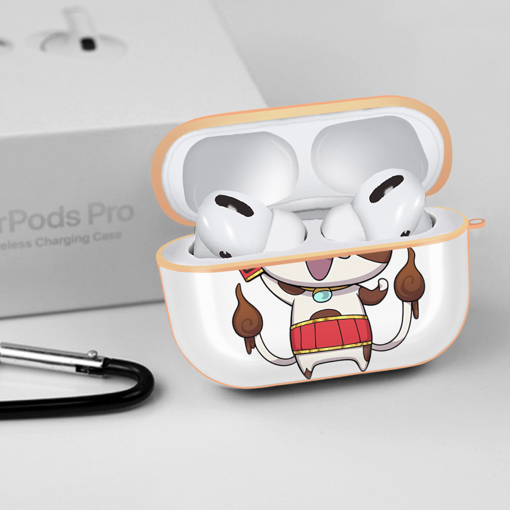 妖怪ウォッチ Yo-kai Watch 【AirPods Pro用】ハードシェル保護ケース｜耐衝撃・防指紋・カラビナ付き商品仕様
