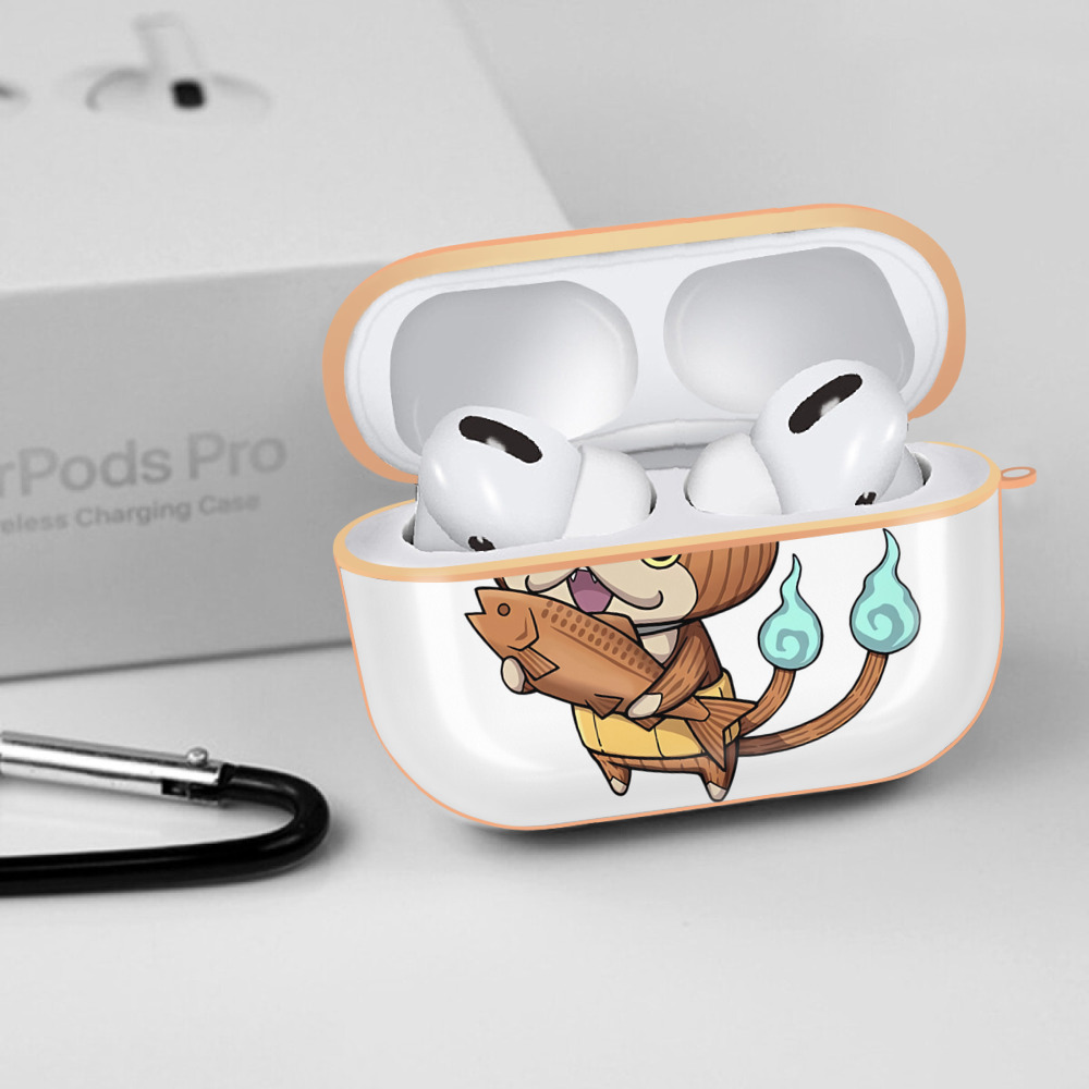 妖怪ウォッチ Yo-kai Watch 【AirPods Pro用】ハードシェル保護ケース｜耐衝撃・防指紋・カラビナ付き商品仕様