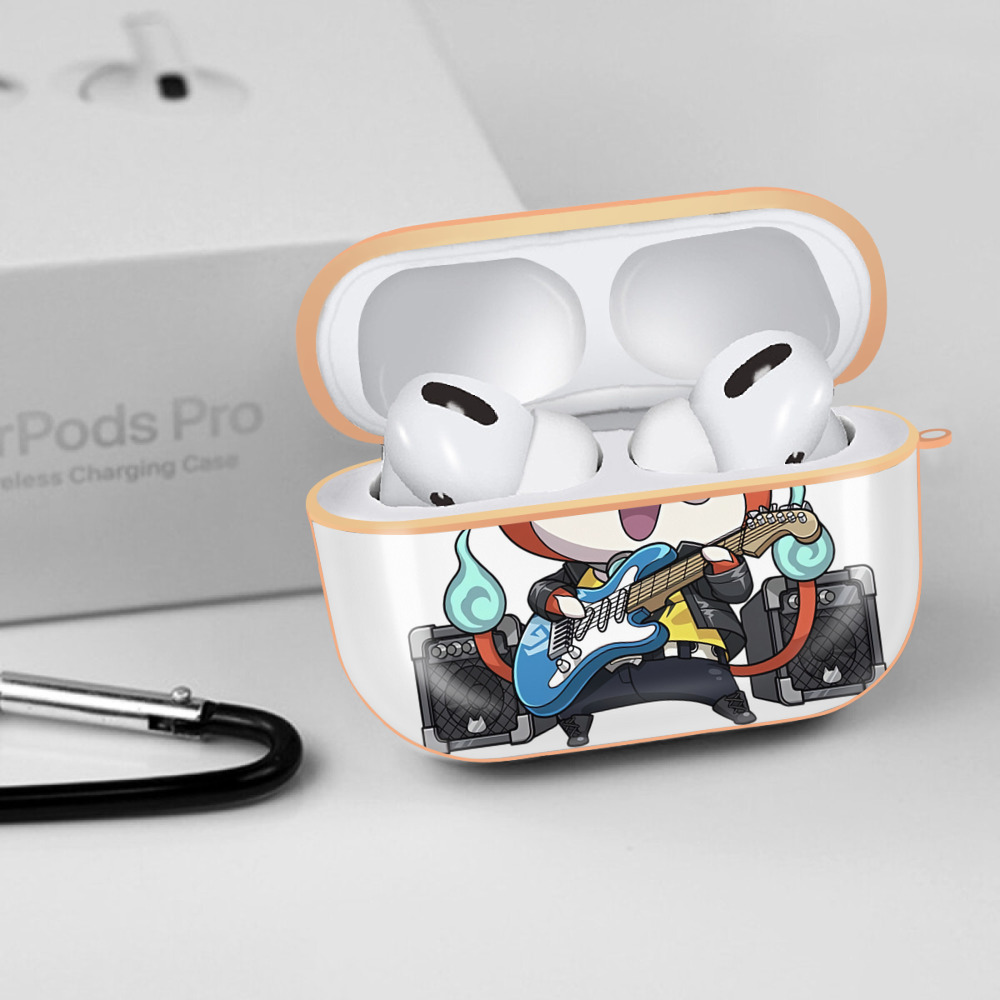 妖怪ウォッチ Yo-kai Watch 【AirPods Pro用】ハードシェル保護ケース｜耐衝撃・防指紋・カラビナ付き商品仕様