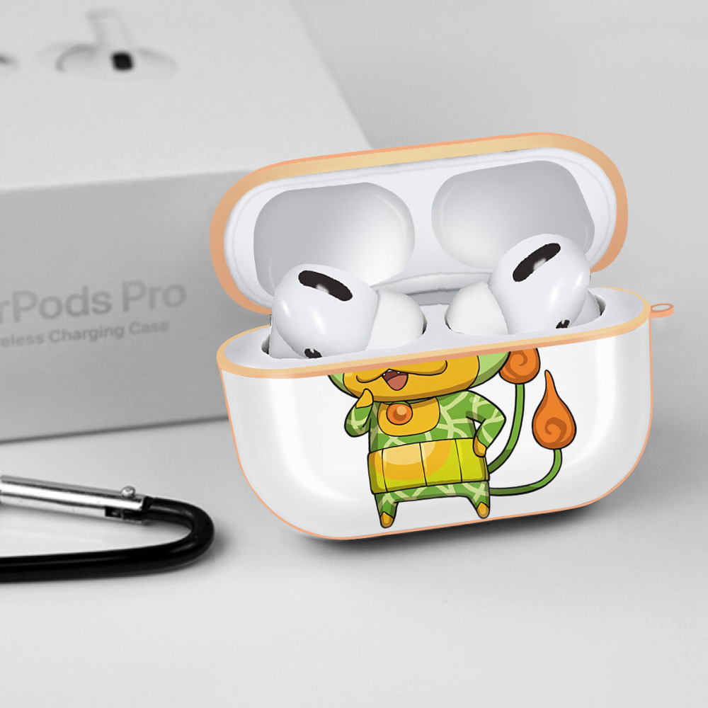 妖怪ウォッチ Yo-kai Watch 【AirPods Pro用】ハードシェル保護ケース｜耐衝撃・防指紋・カラビナ付き商品仕様