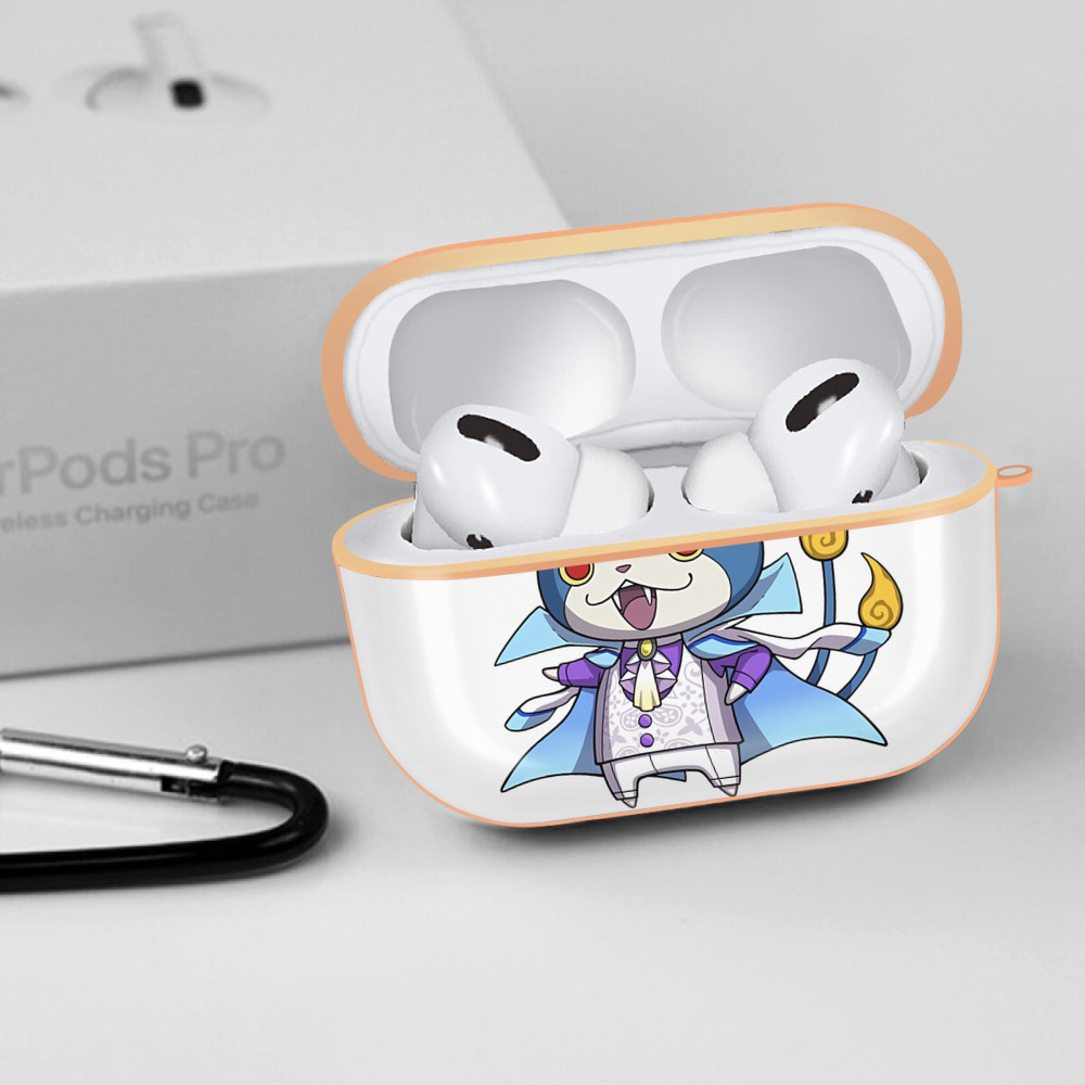 妖怪ウォッチ Yo-kai Watch 【AirPods Pro用】ハードシェル保護ケース｜耐衝撃・防指紋・カラビナ付き商品仕様