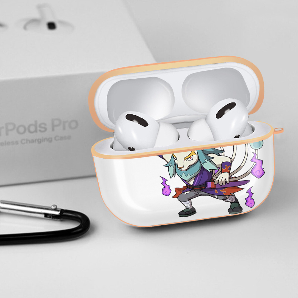 妖怪ウォッチ Yo-kai Watch 【AirPods Pro用】ハードシェル保護ケース｜耐衝撃・防指紋・カラビナ付き商品仕様