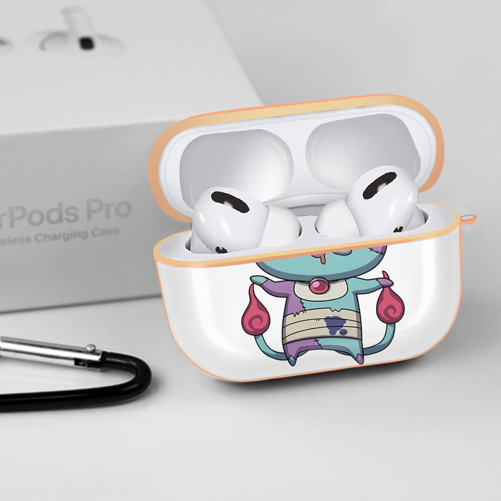 妖怪ウォッチ Yo-kai Watch 【AirPods Pro用】ハードシェル保護ケース｜耐衝撃・防指紋・カラビナ付き商品仕様