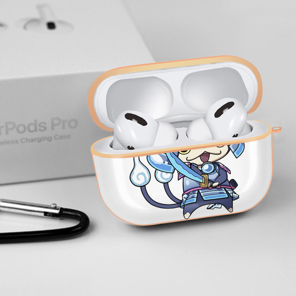 妖怪ウォッチ Yo-kai Watch 【AirPods Pro用】ハードシェル保護ケース｜耐衝撃・防指紋・カラビナ付き商品仕様