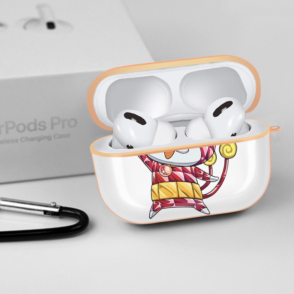 妖怪ウォッチ Yo-kai Watch 【AirPods Pro用】ハードシェル保護ケース｜耐衝撃・防指紋・カラビナ付き商品仕様