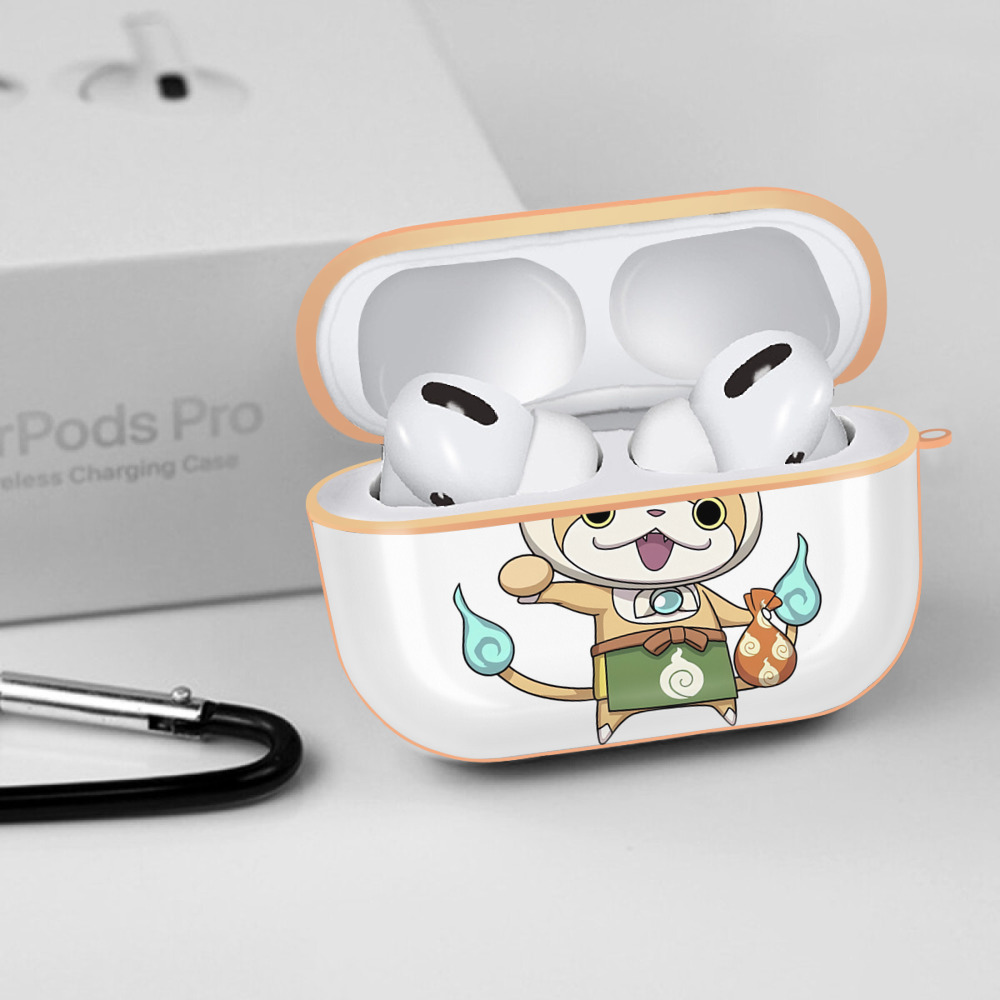 妖怪ウォッチ Yo-kai Watch 【AirPods Pro用】ハードシェル保護ケース｜耐衝撃・防指紋・カラビナ付き商品仕様