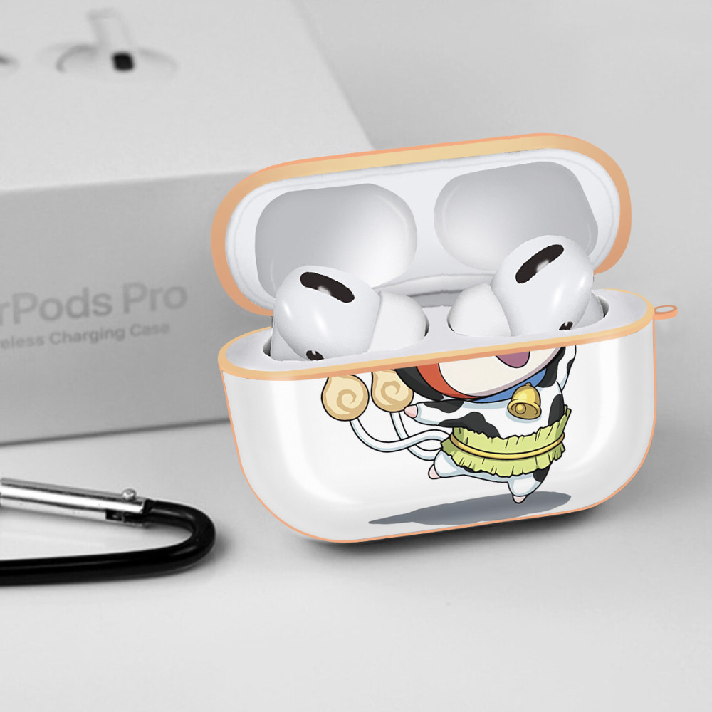 妖怪ウォッチ Yo-kai Watch 【AirPods Pro用】ハードシェル保護ケース｜耐衝撃・防指紋・カラビナ付き商品仕様