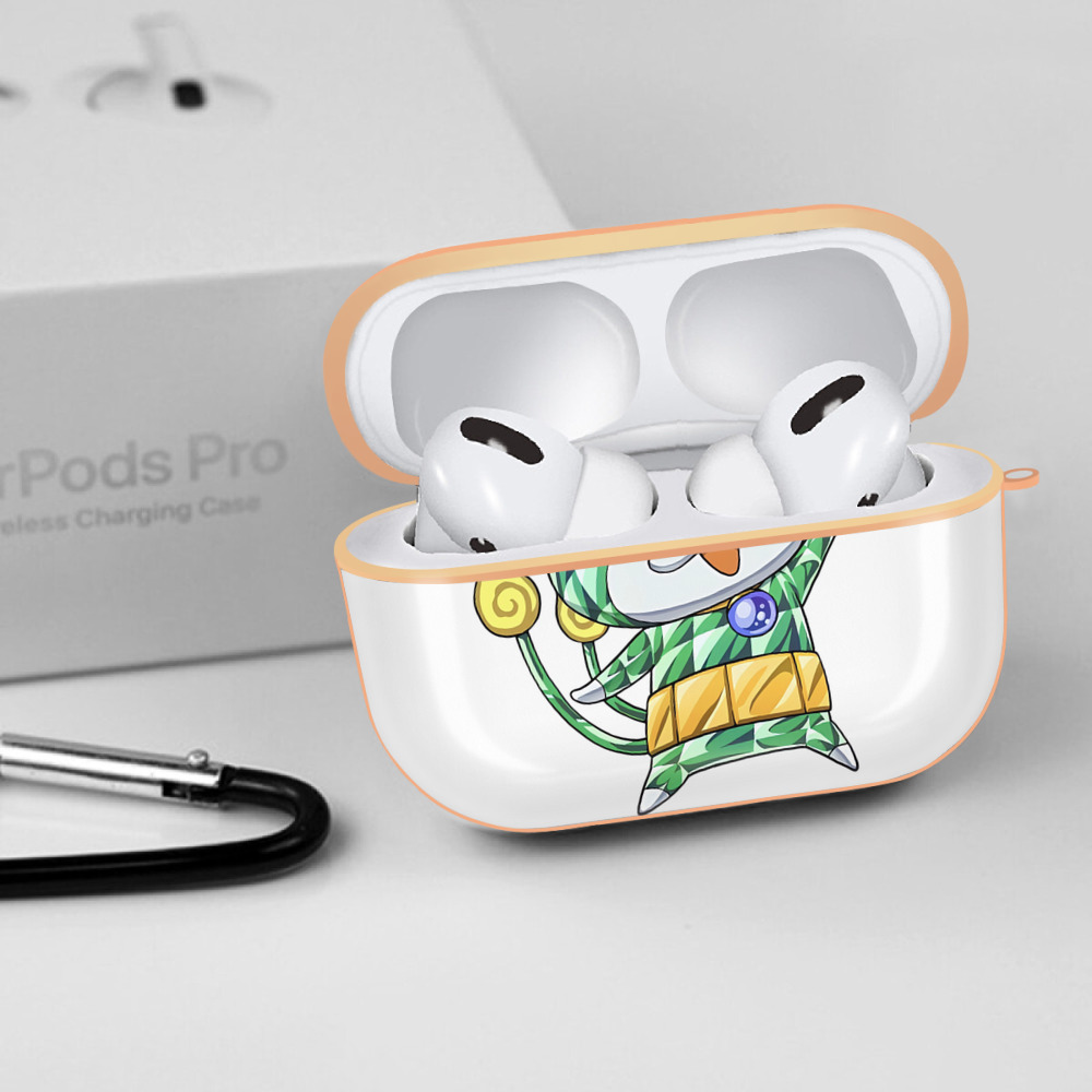 妖怪ウォッチ Yo-kai Watch 【AirPods Pro用】ハードシェル保護ケース｜耐衝撃・防指紋・カラビナ付き商品仕様