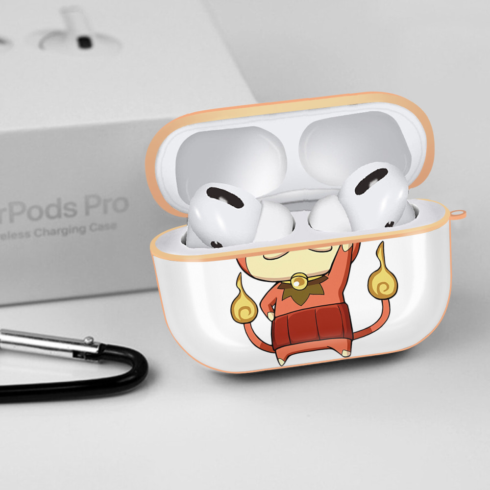 妖怪ウォッチ Yo-kai Watch 【AirPods Pro用】ハードシェル保護ケース｜耐衝撃・防指紋・カラビナ付き商品仕様