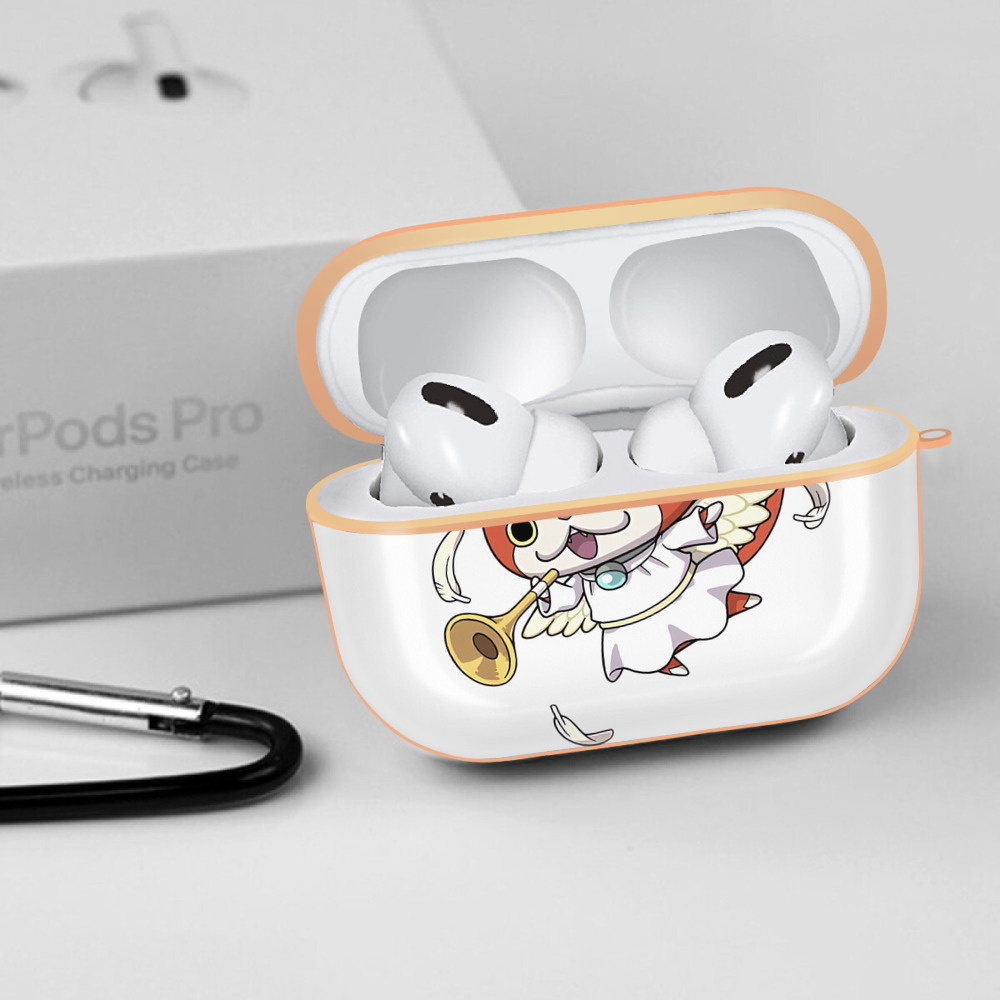 妖怪ウォッチ Yo-kai Watch 【AirPods Pro用】ハードシェル保護ケース｜耐衝撃・防指紋・カラビナ付き商品仕様