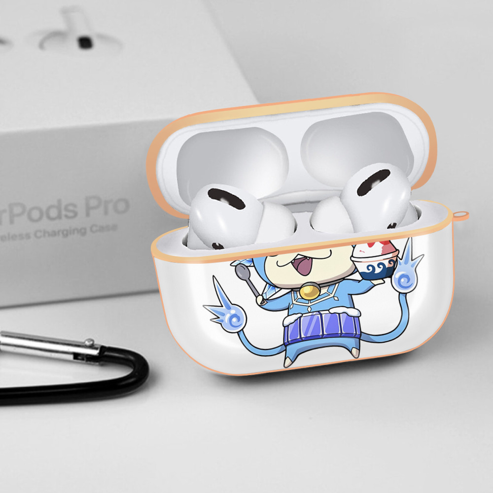妖怪ウォッチ Yo-kai Watch 【AirPods Pro用】ハードシェル保護ケース｜耐衝撃・防指紋・カラビナ付き商品仕様