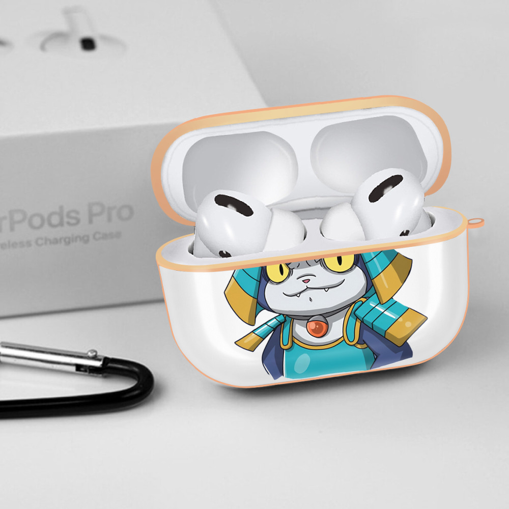 妖怪ウォッチ Yo-kai Watch 【AirPods Pro用】ハードシェル保護ケース｜耐衝撃・防指紋・カラビナ付き商品仕様