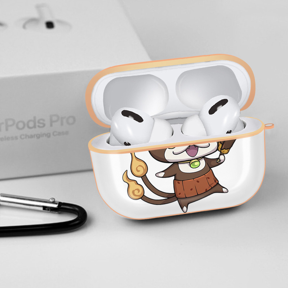 妖怪ウォッチ Yo-kai Watch 【AirPods Pro用】ハードシェル保護ケース｜耐衝撃・防指紋・カラビナ付き商品仕様