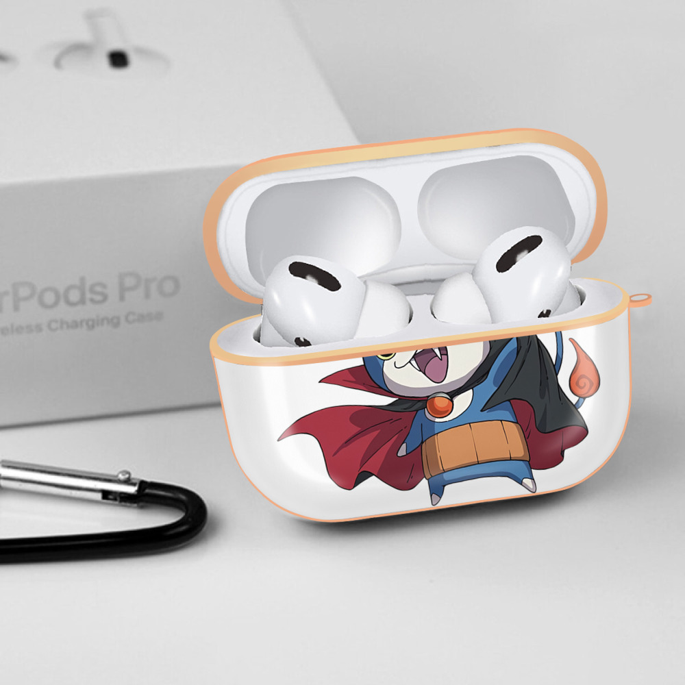 妖怪ウォッチ Yo-kai Watch 【AirPods Pro用】ハードシェル保護ケース｜耐衝撃・防指紋・カラビナ付き商品仕様
