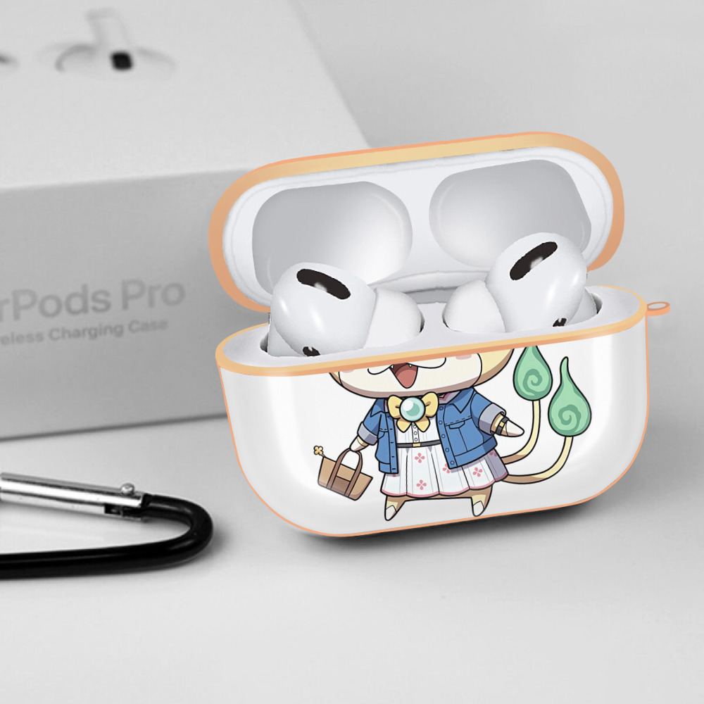 妖怪ウォッチ Yo-kai Watch 【AirPods Pro用】ハードシェル保護ケース｜耐衝撃・防指紋・カラビナ付き商品仕様