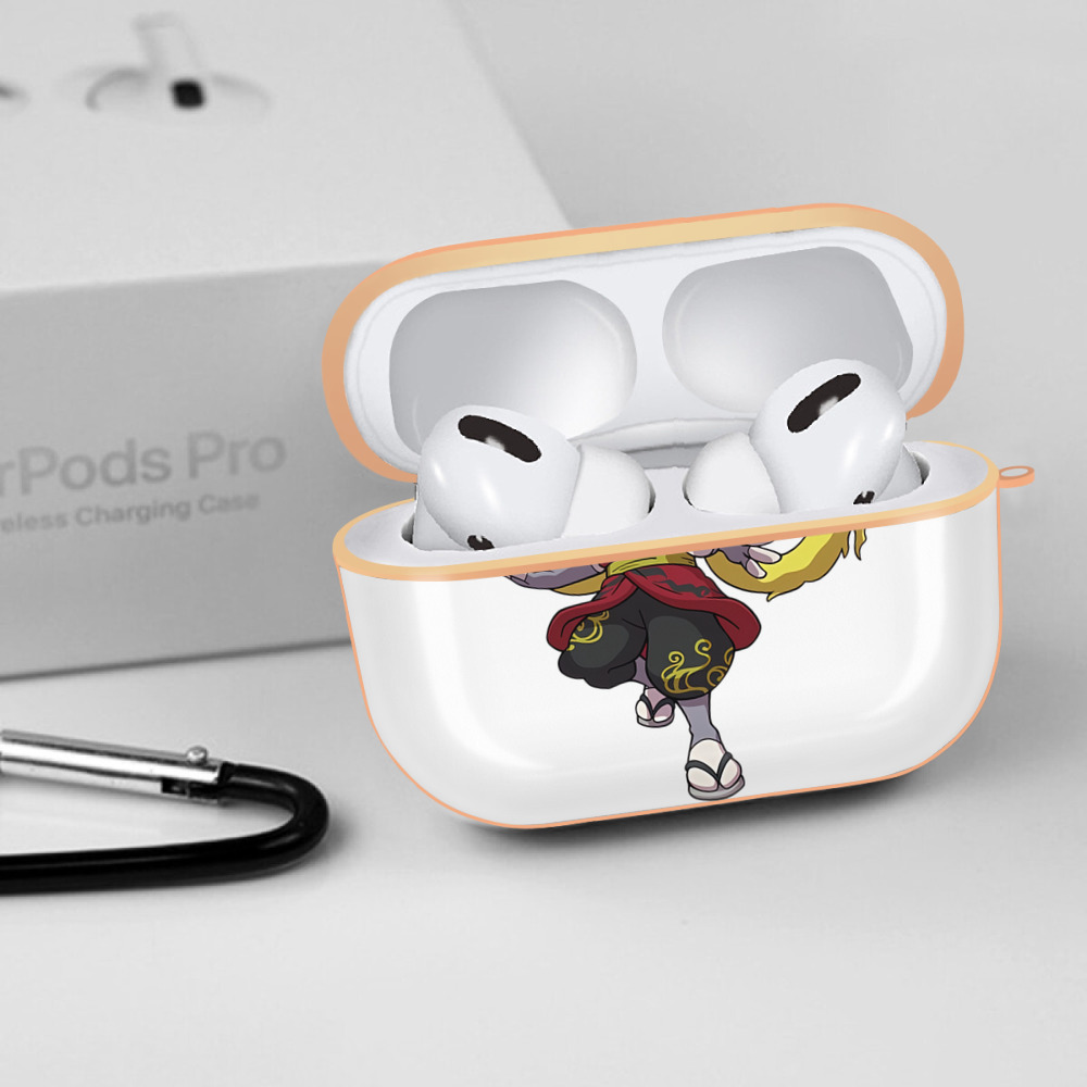 妖怪ウォッチ Yo-kai Watch 【AirPods Pro用】ハードシェル保護ケース｜耐衝撃・防指紋・カラビナ付き商品仕様