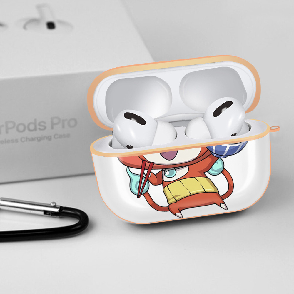妖怪ウォッチ Yo-kai Watch 【AirPods Pro用】ハードシェル保護ケース｜耐衝撃・防指紋・カラビナ付き商品仕様