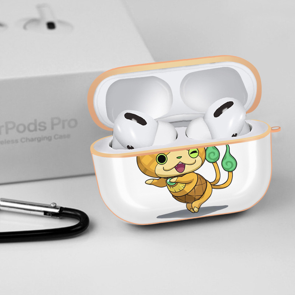 妖怪ウォッチ Yo-kai Watch 【AirPods Pro用】ハードシェル保護ケース｜耐衝撃・防指紋・カラビナ付き商品仕様