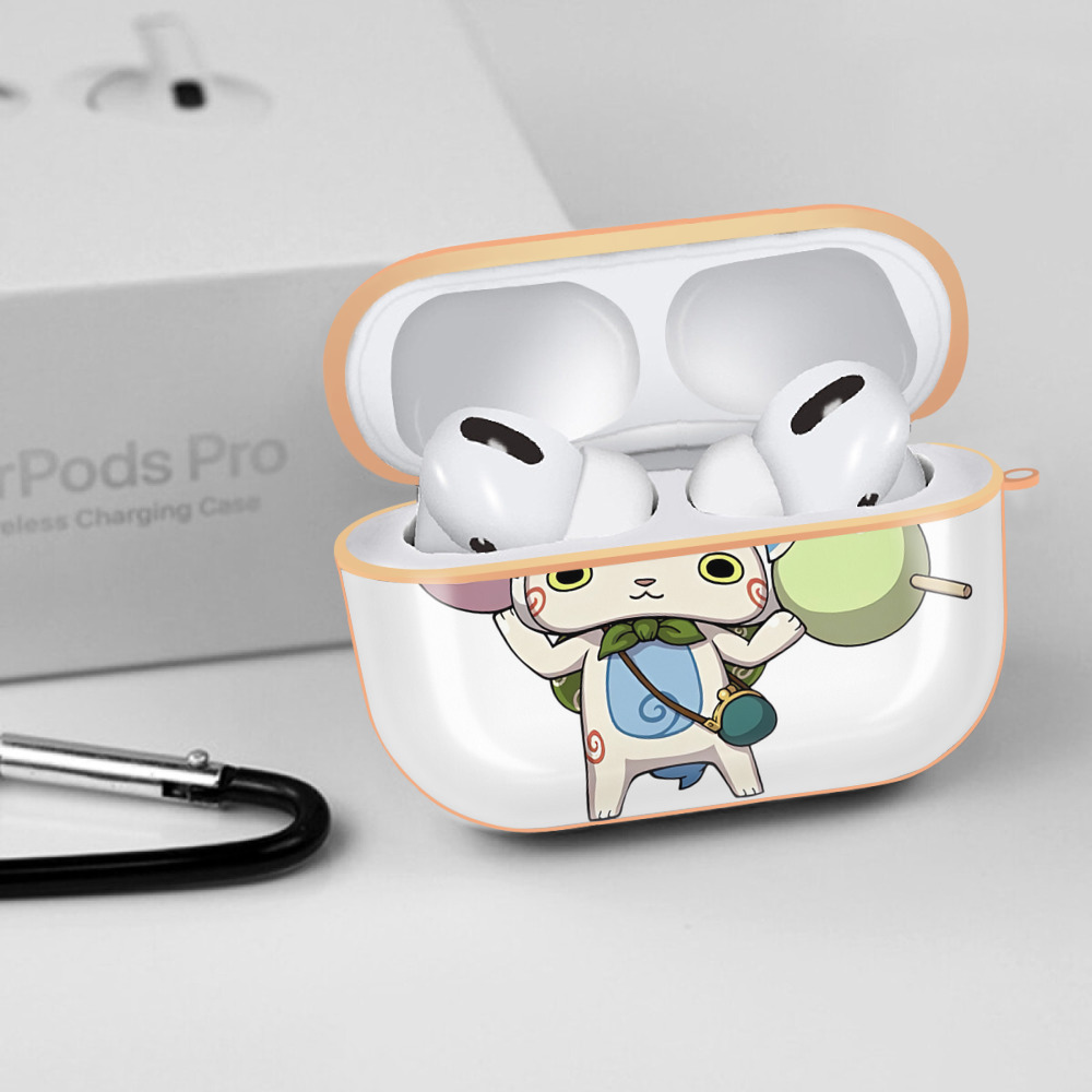 妖怪ウォッチ Yo-kai Watch 【AirPods Pro用】ハードシェル保護ケース｜耐衝撃・防指紋・カラビナ付き商品仕様
