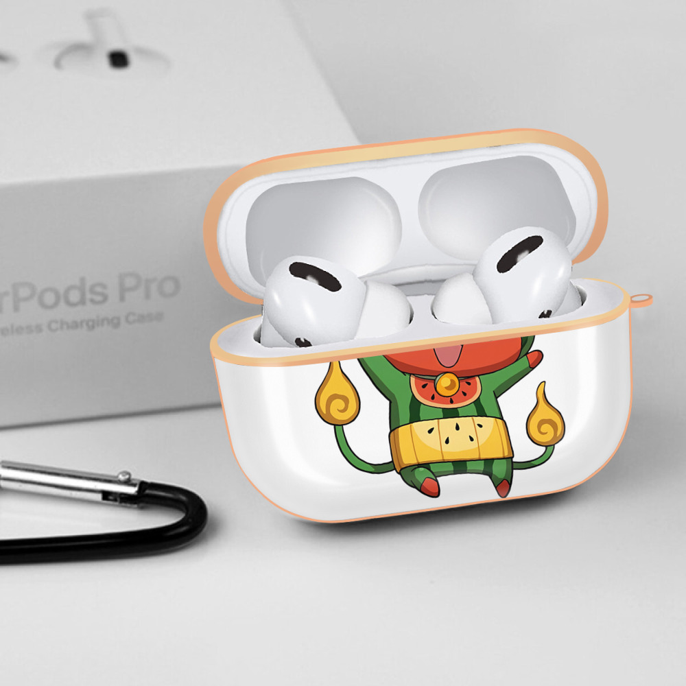 妖怪ウォッチ Yo-kai Watch 【AirPods Pro用】ハードシェル保護ケース｜耐衝撃・防指紋・カラビナ付き商品仕様