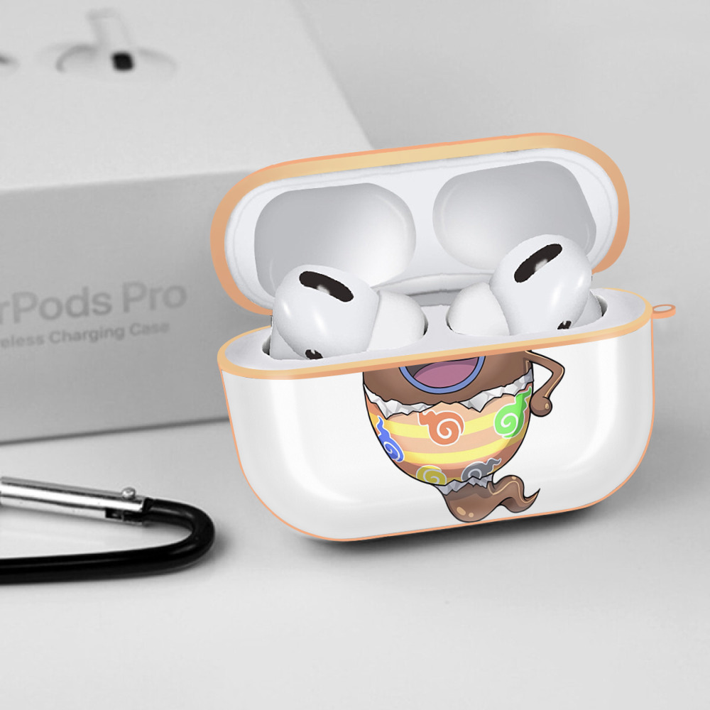 妖怪ウォッチ Yo-kai Watch 【AirPods Pro用】ハードシェル保護ケース｜耐衝撃・防指紋・カラビナ付き商品仕様