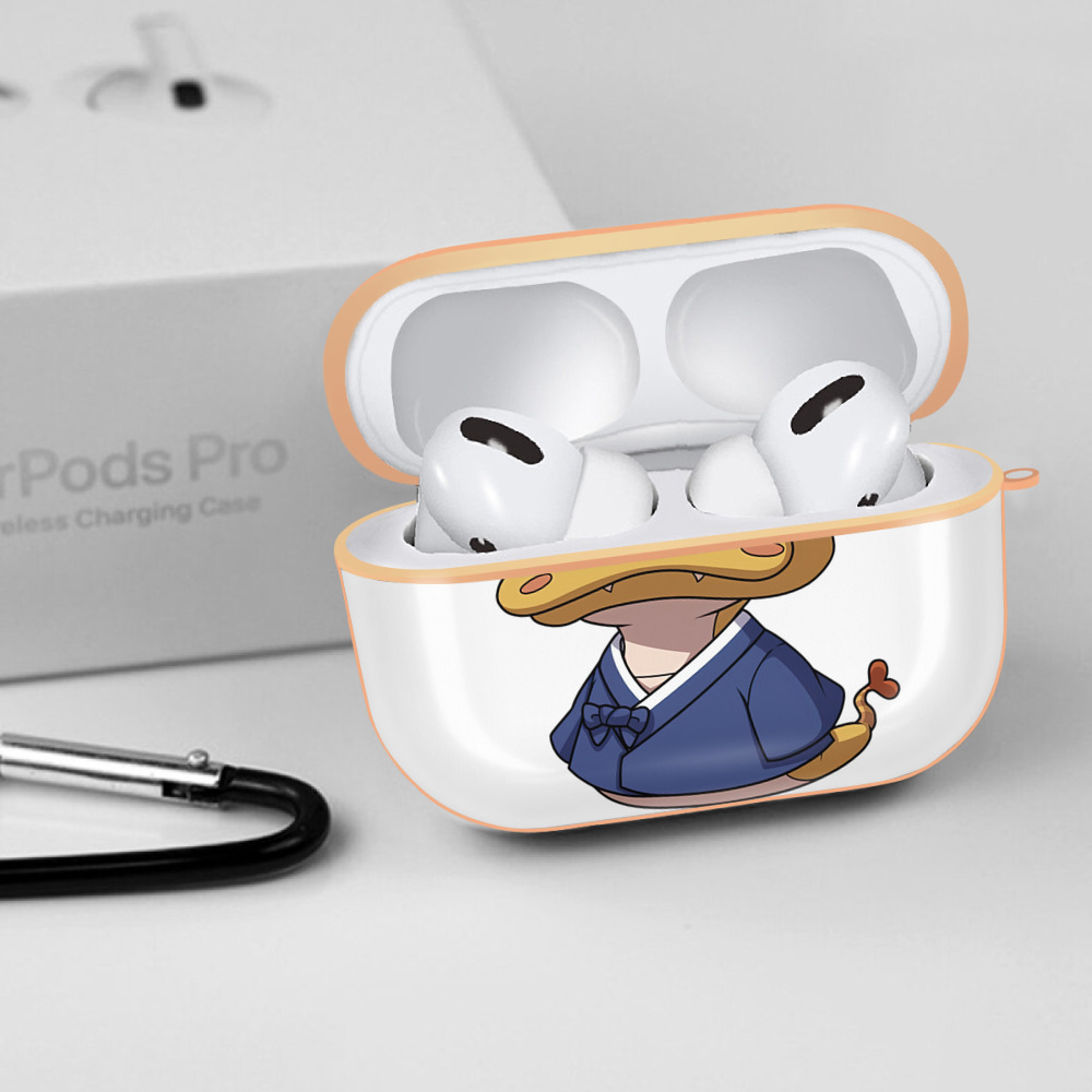 妖怪ウォッチ Yo-kai Watch 【AirPods Pro用】ハードシェル保護ケース｜耐衝撃・防指紋・カラビナ付き商品仕様