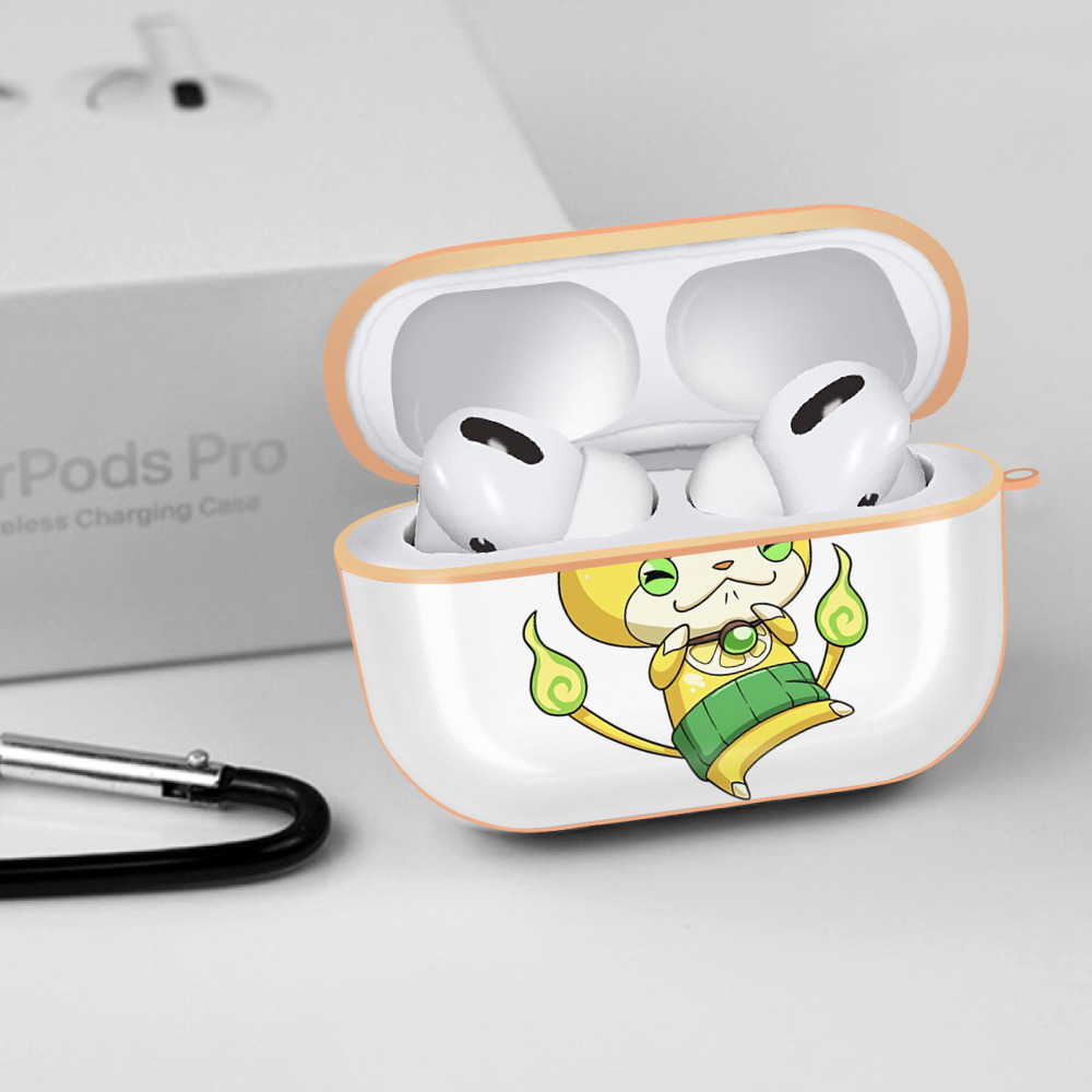 妖怪ウォッチ Yo-kai Watch 【AirPods Pro用】ハードシェル保護ケース｜耐衝撃・防指紋・カラビナ付き商品仕様