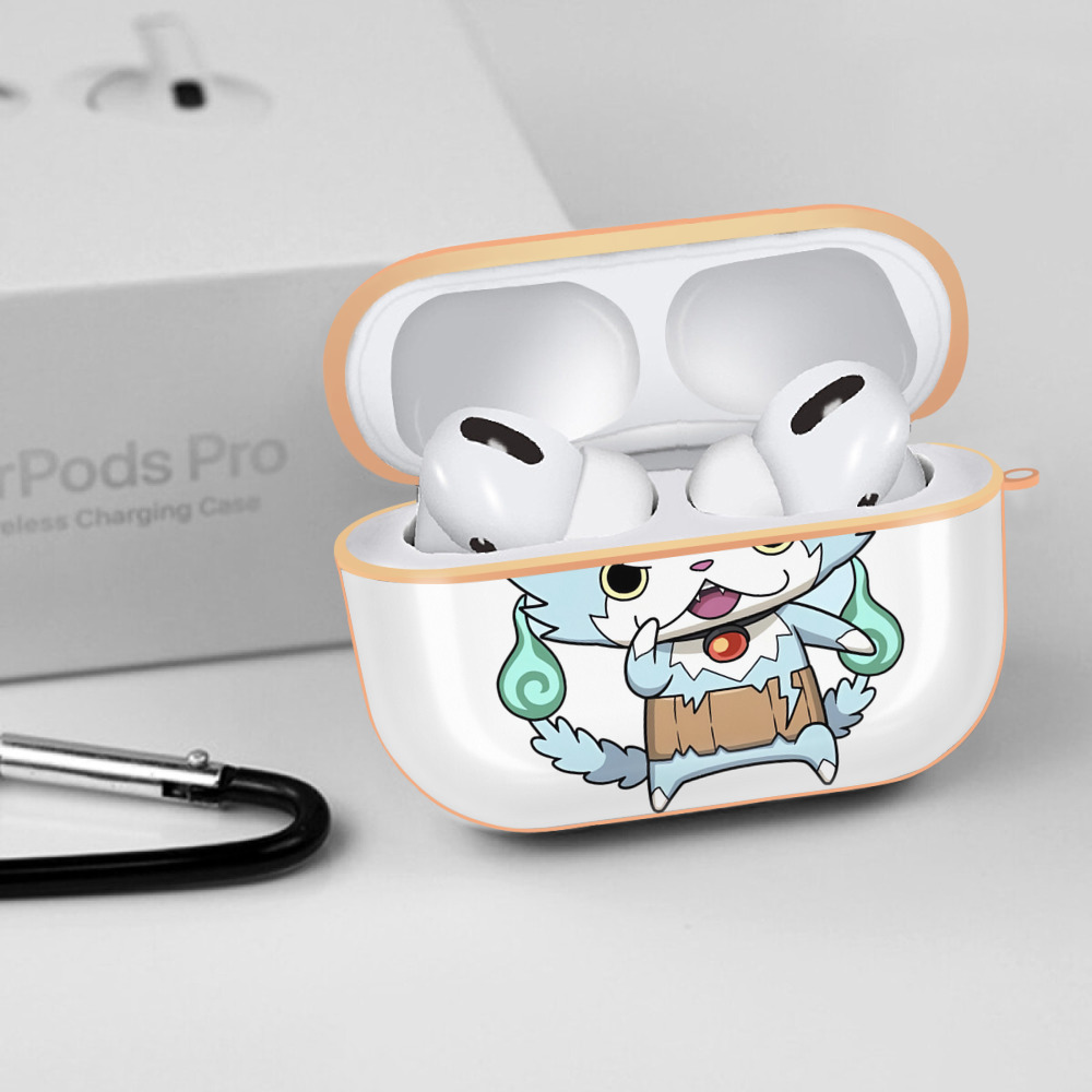 妖怪ウォッチ Yo-kai Watch 【AirPods Pro用】ハードシェル保護ケース｜耐衝撃・防指紋・カラビナ付き商品仕様